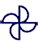 Fresh, circulated air with directional fans